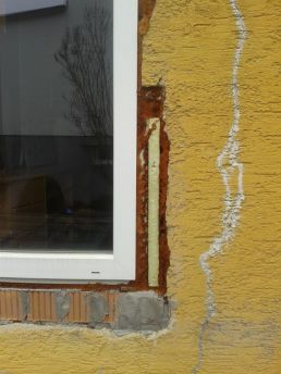 Mangelhafre Fensterabdichtung